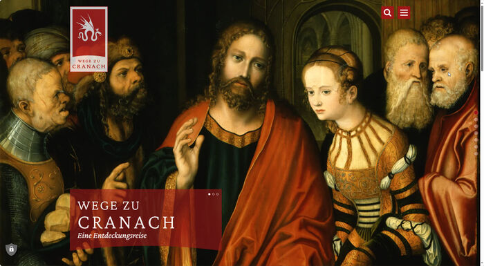 Titelbild zu Relaunch Wege zu Cranach